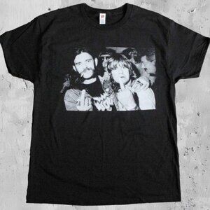 1980s OZZY Osbourne Kilmister Middle Finger T-shirt